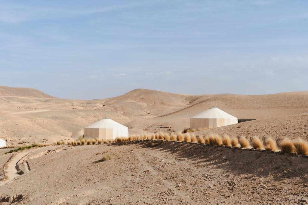 Ambiance nocturne au camp BE Agafay
